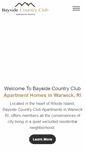 Mobile Screenshot of baysideapartmenthomes.com
